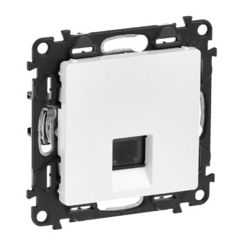   Legrand Valena life 753138 telefoncsatlakozó 1xRJ11 fehér burkolattal keret nélkül (Legrand 753138)