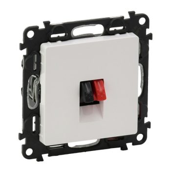   Legrand 753172 Valena Life hangszóró-csatlakozóaljzat (2 kivezetéssel) fehér ( Legrand 753172 )