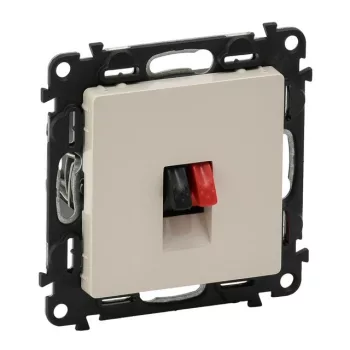 Legrand Valena Life 753272 hangszóróaljzat, IP20, elefántcsont, süllyesztett