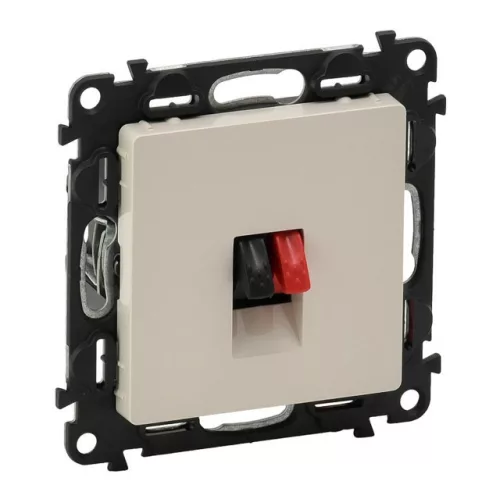 Legrand Valena Life 753272 hangszóróaljzat, IP20, elefántcsont, süllyesztett
