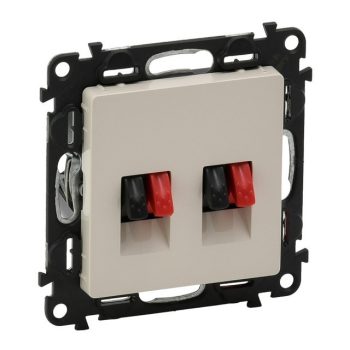   Legrand 753278 Valena Life hangszóró-csatlakozóaljzat (4 kivezetéssel) elefántcsont ( Legrand 753278 )