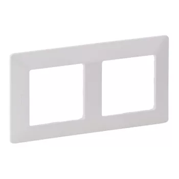   Legrand Valena Life 754002 2-es fehér keret függőleges és vízszintes elhelyezéssel (Legrand 754002)