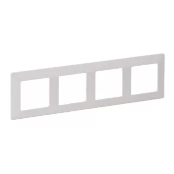 Legrand Valena Life 754004 négyes keret, IP20, fehér