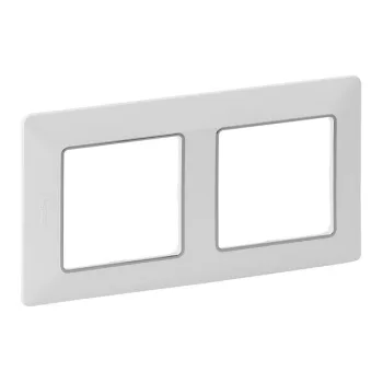 Legrand Valena Life 754032 kettes keret, IP20, fehér / króm