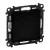 Legrand Valena Life 754068 vakfedél, IP20, fekete, süllyesztett