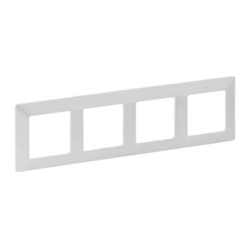 Legrand Valena Life 754144 négyes keret, IP20, gyöngyház