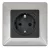 Legrand Valena Life 754151 1-es inox dekor keret (Legrand 754151)