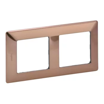 Legrand Valena Life 754162 kettes keret, IP20, réz dekor