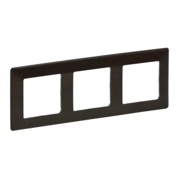 Legrand Valena Life 754173 hármas keret, IP20, wenge dekor