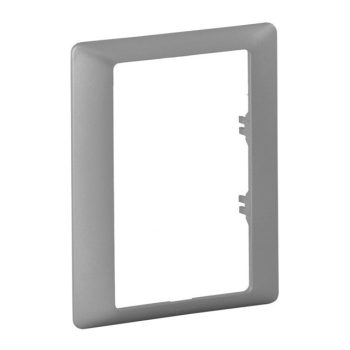   Legrand Valena Life 754241 1-es aluminium keret 2x2P+F csatlakozóaljzathoz (Legrand 754241)