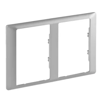 Legrand Valena Life 754242 kettes keret, IP20, alumínium
