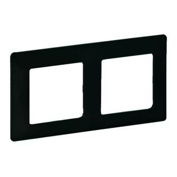Legrand Valena Life 754252 kettes keret, IP20, fekete