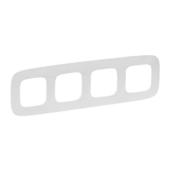   Legrand Valena Allure 754304 4-es fehér keret, függőleges és vízszintes elhelyezéssel