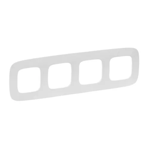 Legrand Valena Allure 754304 négyes keret, IP20, fehér