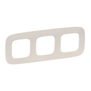   Legrand Valena Allure 754313 3-as elefántcsont keret, függőleges és vízszintes elhelyezéssel