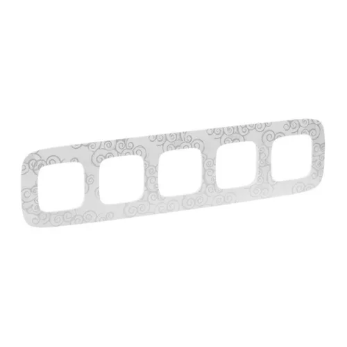 Legrand Valena Allure 754345 ötös keret, IP20, króm dekor