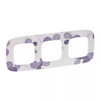  Legrand 754363 Valena Allure Hármas keret, Írisz ( Legrand 754363 )