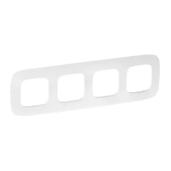   Legrand 754374 Valena Allure Négyes keret, Fehér ZEN ( Legrand 754374 )