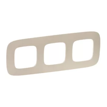   Legrand 754383 Valena Allure Hármas keret, Elefántcsont ZEN ( Legrand 754383 )