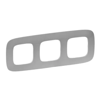   Legrand Valena Allure 754393 3-as alumínium keret, függőleges és vízszintes elhelyezéssel