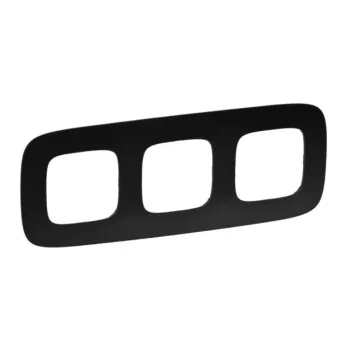 Legrand Valena Allure 754403 hármas keret, IP20, matt fekete