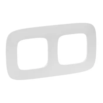   Legrand Valena Allure 754412 2-es gyöngyház keret, függőleges és vízszintes elhelyezéssel