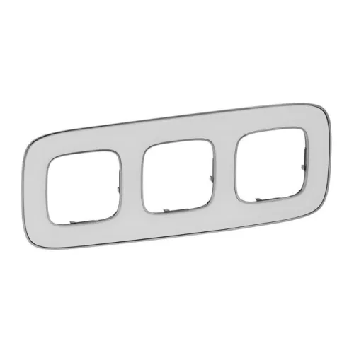 Legrand Valena Allure 754423 hármas keret, IP20, jégfehér