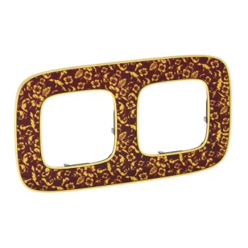   Legrand 754442 Valena Allure Kettes keret, Vörös barokk ( Legrand 754442 )