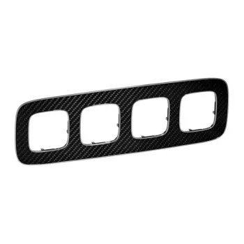   Legrand 754474 Valena Allure Négyes keret, Fekete karbon ( Legrand 754474 )