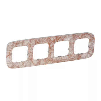   Legrand 754494 Valena Allure Négyes keret, Rézszálas ( Legrand 754494 )