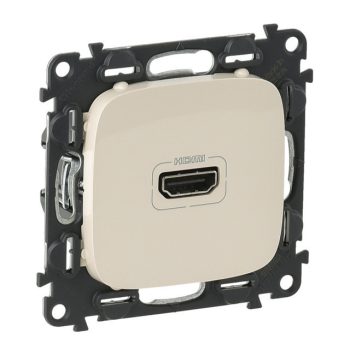   Legrand 754716 Valena Allure HDMI aljzat, burkolattal, Elefántcsont ( Legrand 754716 )