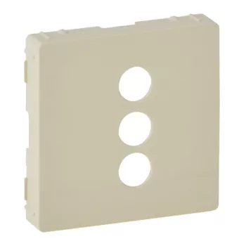   Legrand 754721 Valena Life RCA (audió / videó) csatlakozóaljzat burkolat, elefántcsont ( Legrand 754721 )