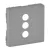 Legrand 754722 Valena Life RCA (audió / videó) csatlakozóaljzat burkolat, alumínium ( Legrand 754722 )