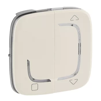   Legrand 754734 Valena Allure Rádiós redőnyvezérlő burkolat, Elefántcsont ( Legrand 754734 )