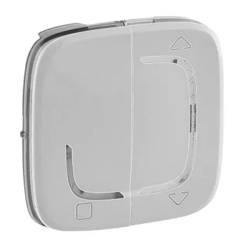   Legrand 754738 Valena Allure Rádiós redőnyvezérlő burkolat, Alumínium ( Legrand 754738 )