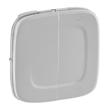   Legrand 754758 Valena Allure rádiós fényerőszabályzó (vezérlő) burkolat, Alumínium ( Legrand 754758 )