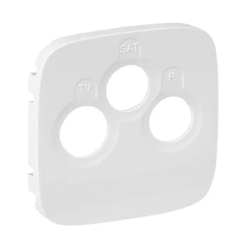   Legrand 754795 Valena Allure TV-RD-SAT aljzat burkolat, Fehér ( Legrand 754795 )