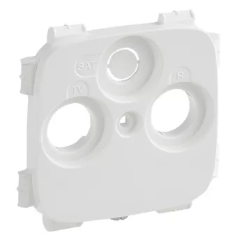 Legrand Valena Allure 754805 TV-R-SAT aljzat, IP20, fehér, süllyesztett