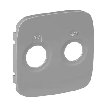 Legrand Valena Allure 754827 TV-SAT aljzat, IP20, alumínium, süllyesztett
