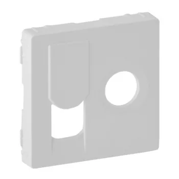   Legrand 754830 Valena Life TV csatlakozóaljzat + RJ45 Cat. 6 UTP aljzat burkolat, fehér ( Legrand 754830 )