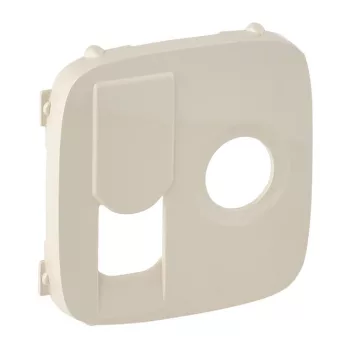   Legrand 754836 Valena Allure TV+RJ aljzat burkolat, Elefántcsont ( Legrand 754836 )