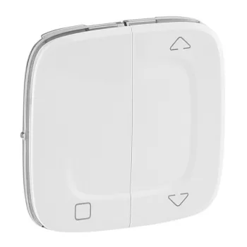   Legrand 754843 Valena Allure rádiós redőnyvezérlő (vezérlő) burkolat, Fehér ( Legrand 754843 )