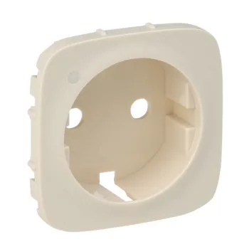  Legrand 754856 Valena Allure 2P+F csatlakozóaljzat ellenőrzőfényes burkolat, elefántcsont ( Legrand 754856 )