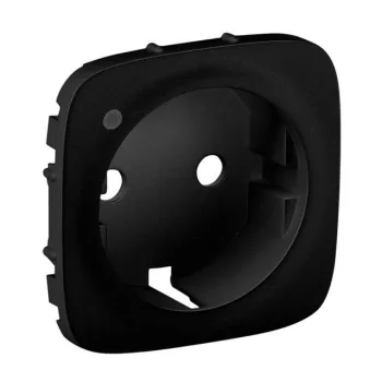 Legrand Valena Allure 754858 földelt dugalj 2P+F, IP20, fekete, süllyesztett