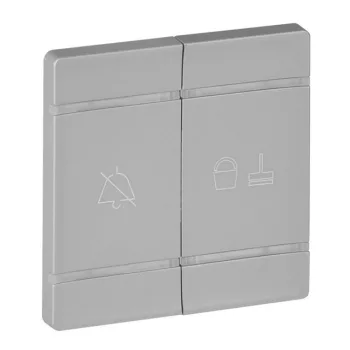 Legrand Valena Life 754932 burkolat, alumínium, süllyesztett