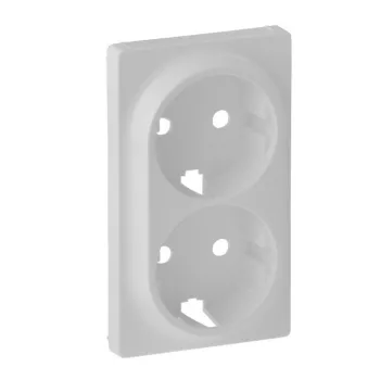 Legrand Valena Life 754950 kettős dugalj 2x2P+F, IP20, fehér, süllyesztett