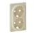 Legrand 754951 Valena Life 2x2P+F csatlakozóaljzat burkolat elefántcsont ( Legrand 754951 )