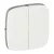 Legrand 755025 Valena Allure Kettős kapcsoló burkolat, Fehér ( Legrand 755025 )