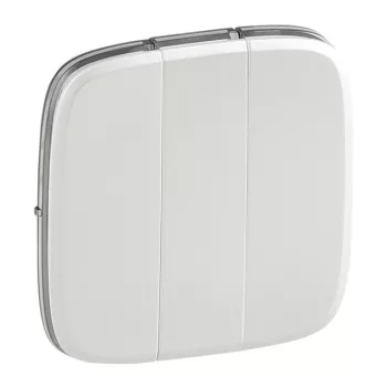   Legrand 755039 Valena Allure burkolat multifunkciós vezérlőhöz, Gyöngyház ( Legrand 755039 )