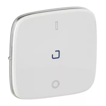   Legrand 755045 Valena Allure Kétpólusú kapcsoló burkolat, fj, Fehér ( Legrand 755045 )